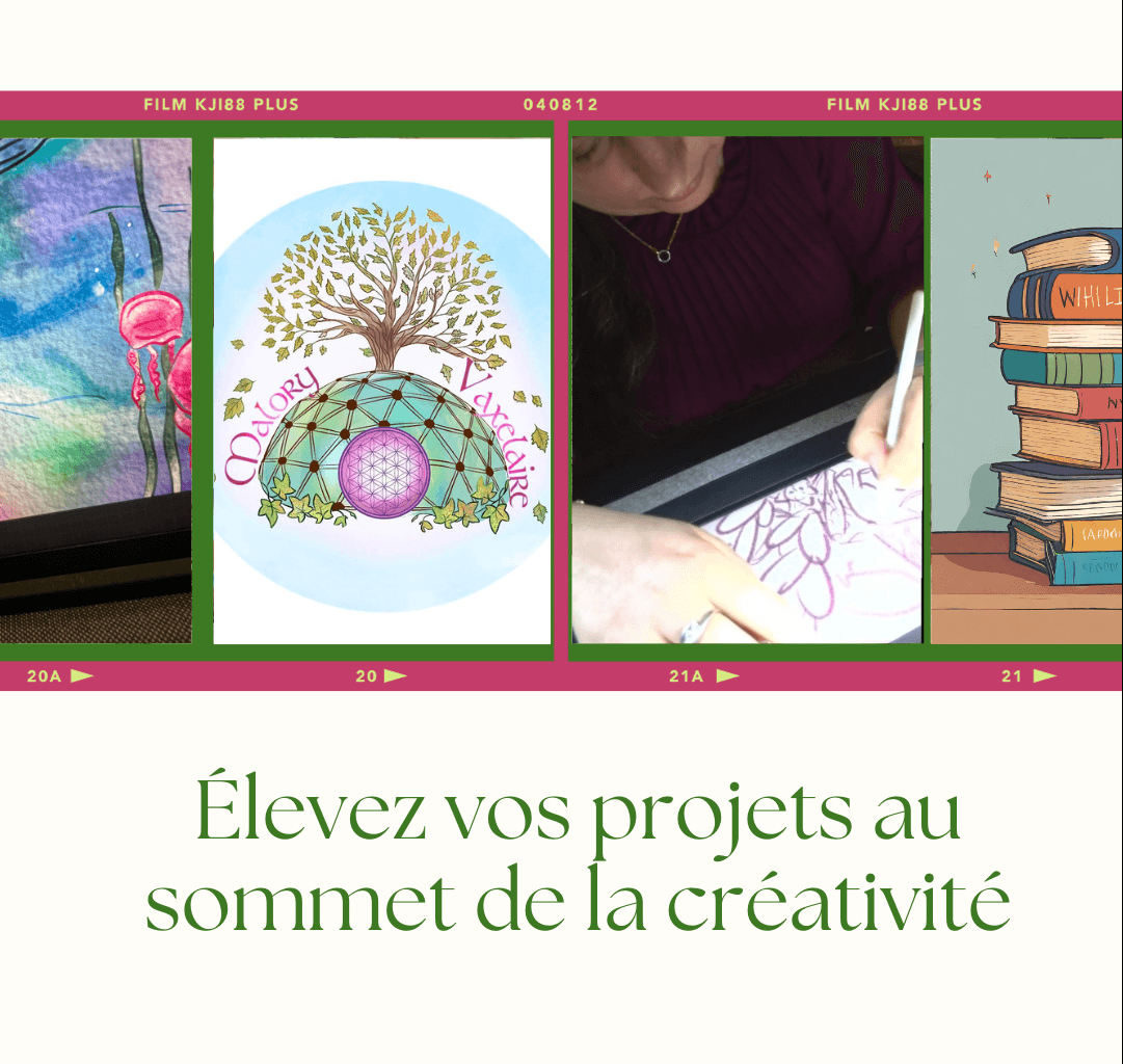 Élevez vos projets au sommet de la créativité : Transformez vos idées avec une Illustratrice Graphiste.