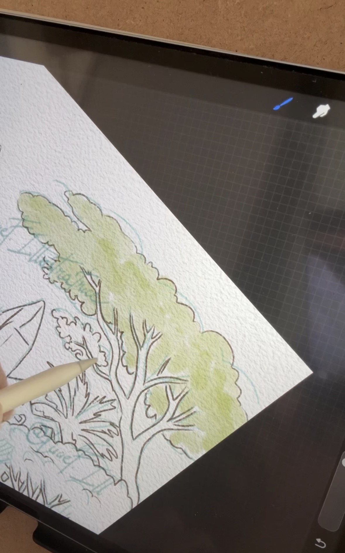 Ce matin, l’illustration n’est encore que promesse